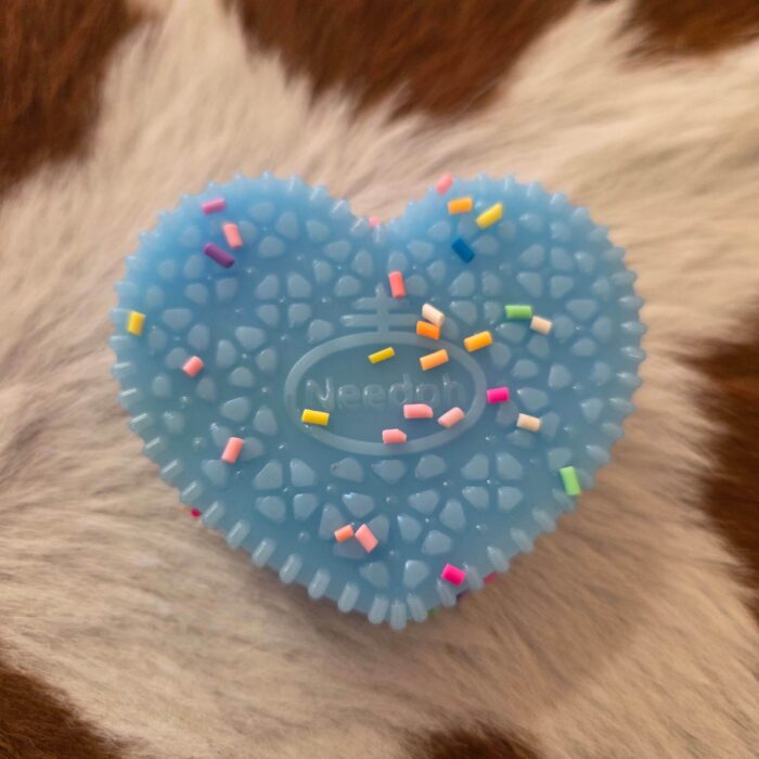 NeeDoh Oreo Heart Shaped Squishy With Sprinkles