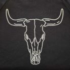 Vintage Longhorn Graphic Rib Knit Pullover