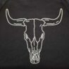 Vintage Longhorn Graphic Rib Knit Pullover