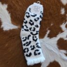Plush Cozy Leopard Print Socks