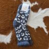 Plush Cozy Leopard Print Socks