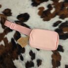 Solid Color Crossbody Fanny Belt Bag