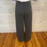 Acid Wash Fleece Palazzo Sweatpants with Pockets