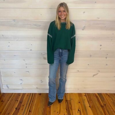 Tamara-High Waist Tummy Control Daisy Bootcut