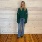 Stitch Detailed Oversized Sweater