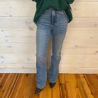 Tamara-High Waist Tummy Control Daisy Bootcut