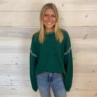 Stitch Detailed Oversized Sweater
