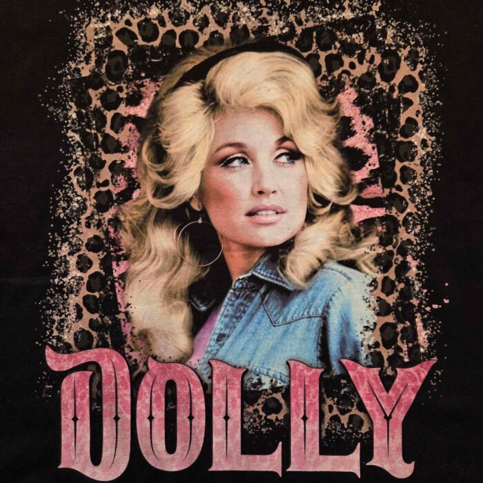 Dolly Parton Retro 80’s Country Music Graphic Tee